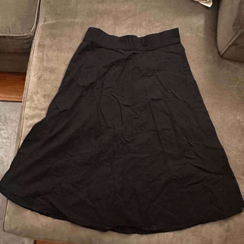 Heartbreaker Fashion Classic Black A-Line Skirt L